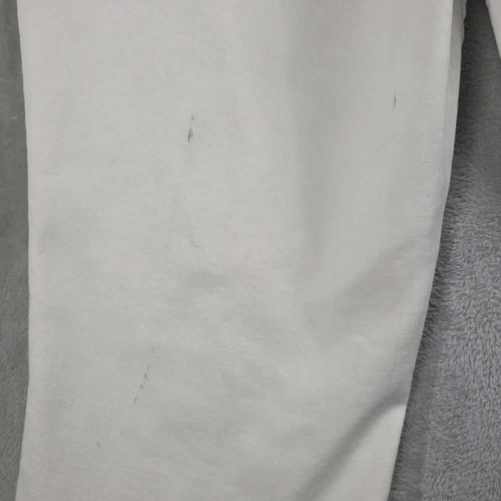 Roz & Ali Jeans Size 20‎ Capri Straight High Rise Light Wash Stretch White